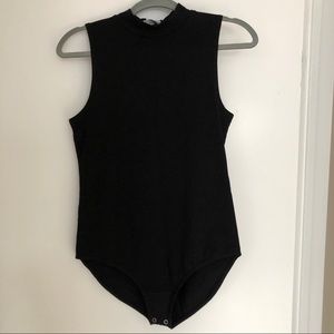 COTTON ON | Black Mock Turtleneck Bodysuit